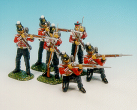 Frontline Crimean War QOF2 British 50th Regiment Toy Soldier Figure Marching 